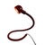Red Fully Flexible Red Snake / Serpent Gooseneck Desk Lamp from Eurolux, 1970s For Sale - Image 8 of 8