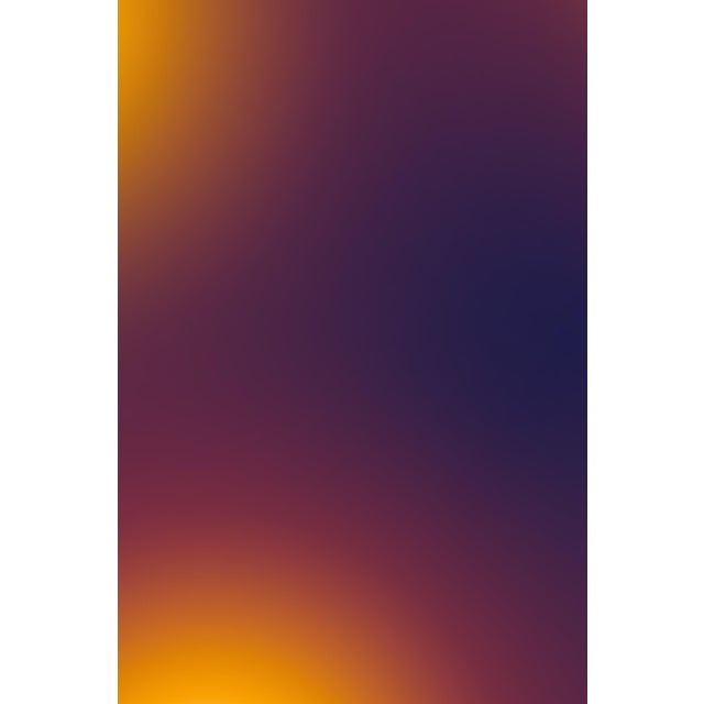 Abstract 2025, Abstract Ethereal, Limited Edition Giclée Diptych of Reverse Sunsets by Cyd Fontaine- Set of 2 For Sale - Image 3 of 10