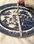 Late 19th Century Vintage MCM Johnson Bros England Blue & White Willow Oval Ceramic Platter For Sale - Image 5 of 5