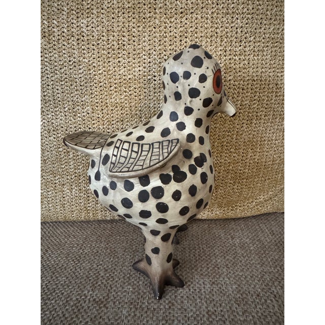 Native American Zuni Pueblo–Style Owl Bird Figurine | MoMA / Brooklyn Museum Art Reproduction For Sale - Image 3 of 12