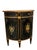 Late 20th Century Late 20th Century Theodore Alexander Louis XVI Style Hand-Painted Black & Gilt Demilune Cabinet For Sale - Image 5 of 12