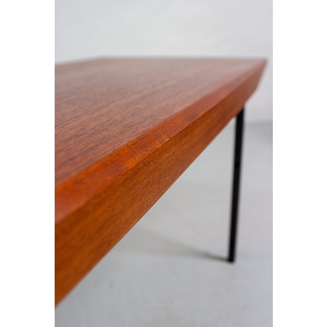 Gray Mid-Century Danish Teak Coffee Table by Wilhelm Renz, 1960s For Sale - Image 8 of 17
