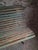 Rustic French Garden Bench in Wood and Iron, 1950s For Sale - Image 3 of 18