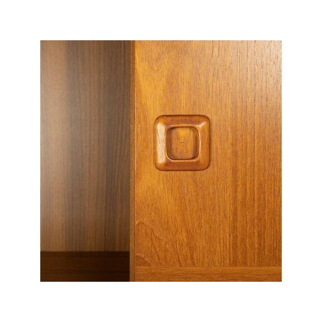 Brown Wooden Domino Shelf System, 1960s For Sale - Image 8 of 12