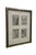 4 Rare Antique Elizabeth O'Neill Verner Miniature Etchings. Features St. Michaels Alley, Old Gateway, In Old Charleston...