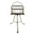 Jans of London Antique Revolving Magazine Stand in Brass and Mahogany For Sale
