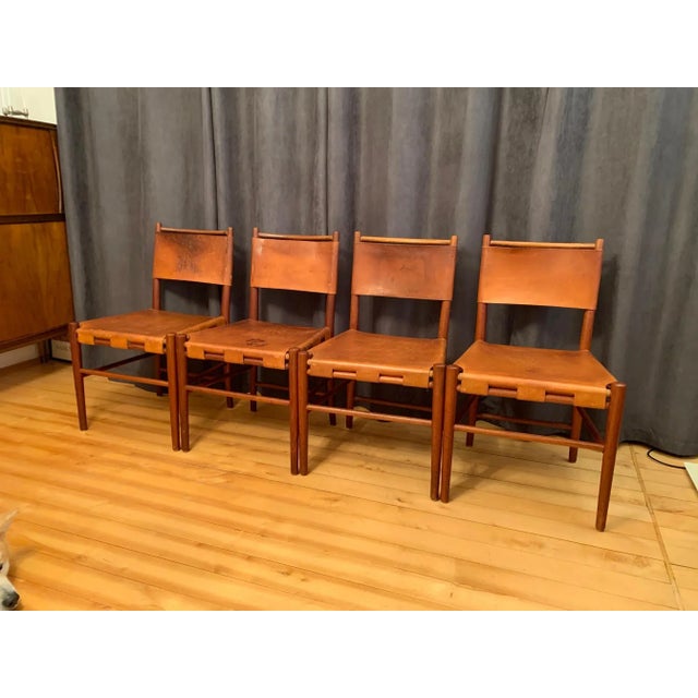 Danish Chairs, 1960s, Set of 4 For Sale - Image 9 of 18