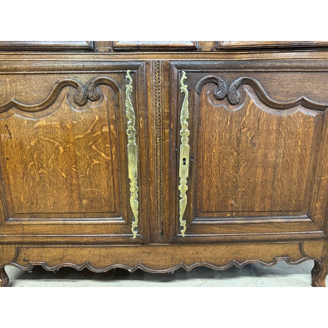 Antique French Normandy Buffet, 1780 For Sale - Image 12 of 14