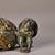 Late 19th Century Gilt Bronze Ox With Herder Figurine, 1000g, Archaic Motifs For Sale In Los Angeles - Image 6 of 9