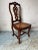 Brown Mid 20th Century Pair of Vintage French Provincial Style Cane Seat Side Chairs For Sale - Image 8 of 10