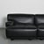 Animal Skin Fiandra Modular Black Leather Sofa by Vico Magistretti for Cassina, 1980, Set of 5 For Sale - Image 7 of 11