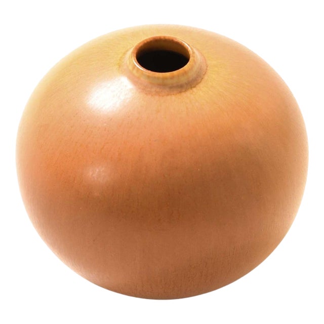 Scandinavian Modern Ceramic Vase by Berndt Friberg, 1958 For Sale