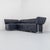 Modular COR Clou sofa, designed by Prof. Wulf Schneider & Partner for COR, Germany circa 1990. Executed in original dark...