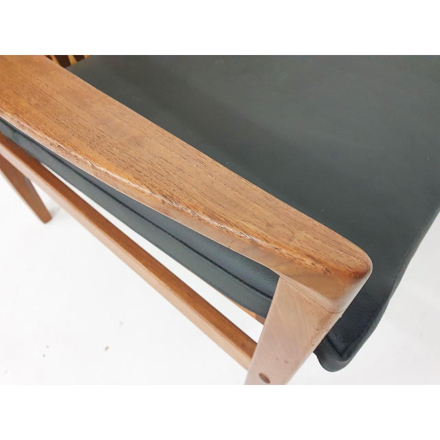 Vintage Danish Rattan Backed Sofa by Hans Olsen for BRDR Juul Kristensen, 1950s For Sale - Image 18 of 18