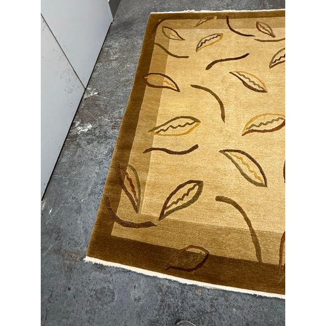 5Ft × 7Ft 6 in Tony Kitz Gallery Wool Area Rug For Sale - Image 10 of 12