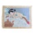 Japanese Woodblock Print Fumees de Santal by Paul Jacoulet For Sale
