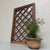 Brown Vintage Japanese Kōshi Panel with Glass, 1950s For Sale - Image 8 of 18