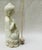 Chinese Antique Chinese Hand-Carved Alabaster Seated Buddha Sculpture For Sale - Image 3 of 13