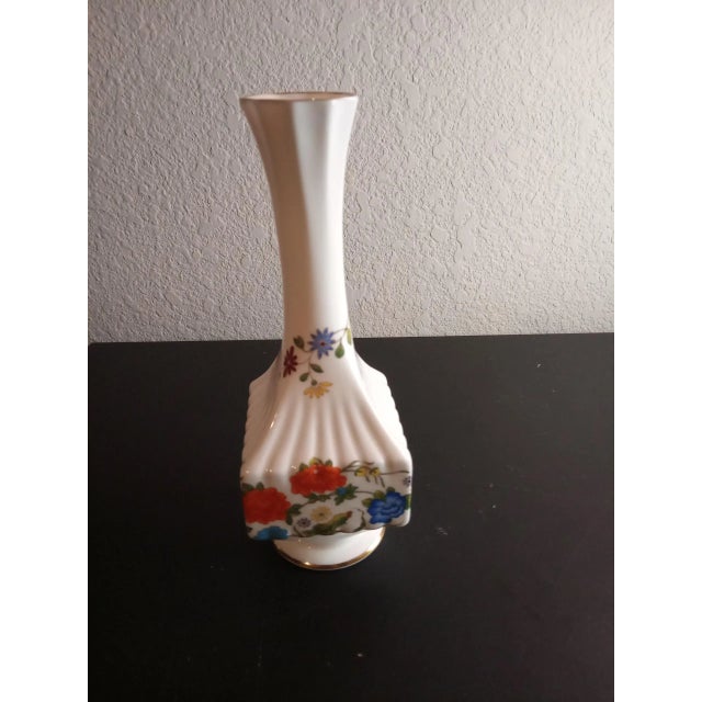 Ainsley England Hand Painted Bone China Decorative Vase For Sale In Dallas - Image 6 of 6