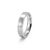 Tiffany and Co. Unisex Tiffany & Co. The Charles Setting Platinum Satin 5mm Finish Band Ring, Size 8 For Sale - Image 4 of 8