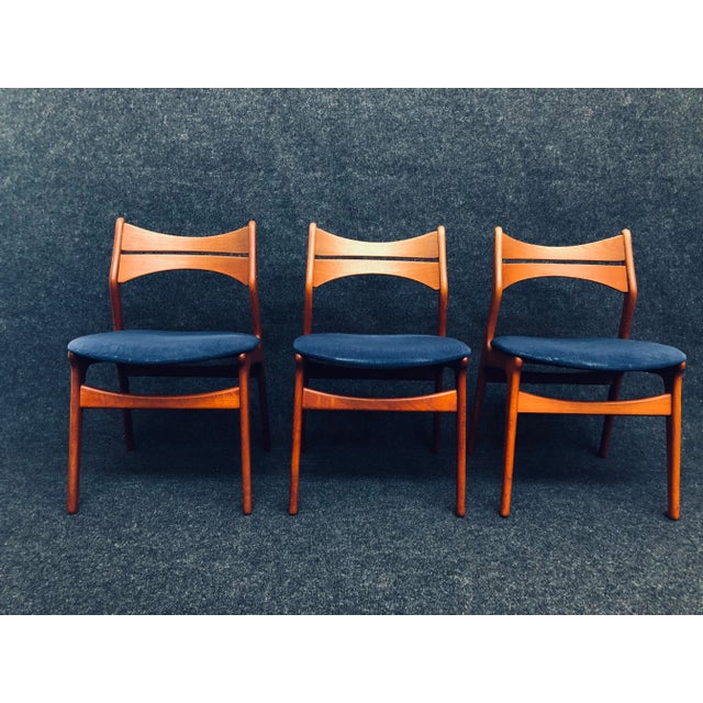 Danish Teak Dining Chairs by Erik Buch for Chr. Christiansen, 1960s, Set of 7 For Sale - Image 14 of 14