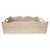 2020s Artifacts Rattan Scallop Collection Rectangular Storage Basket in White Wash - 20" For Sale - Image 5 of 8