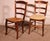 Straw-Seated Cherrywood Chairs, 1970s, Set of 8 For Sale - Image 11 of 13