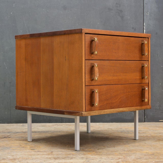 1955 Knoll Drake Small Chest Of Drawers Nightstand By Ladislav