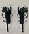 1990s Italian Style Iron Wall Sconces - a Pair For Sale - Image 10 of 10
