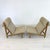Dimensions: H 35” x W 27” x D 40” x SH 16” Pair of Vintage Danish pine lounge chairs designed by Bern Petersen in the...
