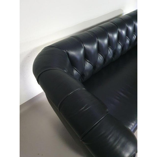 Black Rotonda Sofa by Anna Gili for the Mastrangelo Exposition, 1997 For Sale - Image 8 of 18