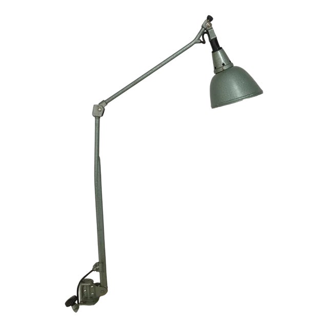 Model 114 Clamp Lamp by Curt Fischer for Midgard Auma For Sale
