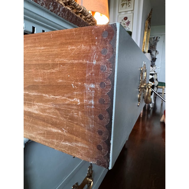 Early 1900s American Marble Top Chest of Drawers With Knapp Joints For Sale In New York - Image 6 of 12