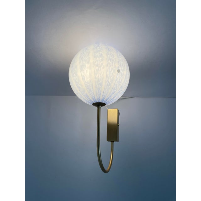 Blue Tulipano 20 Wall Lamp from La Murrina, 1990s For Sale - Image 6 of 18