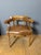 Wood Restoration Office Chair with Walnut Scrolls For Sale - Image 7 of 7