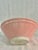 Mid 20th Century Vintage Japanese Pink Glazed Earthenware Bowl With Textured Suribachi Interior For Sale - Image 5 of 12