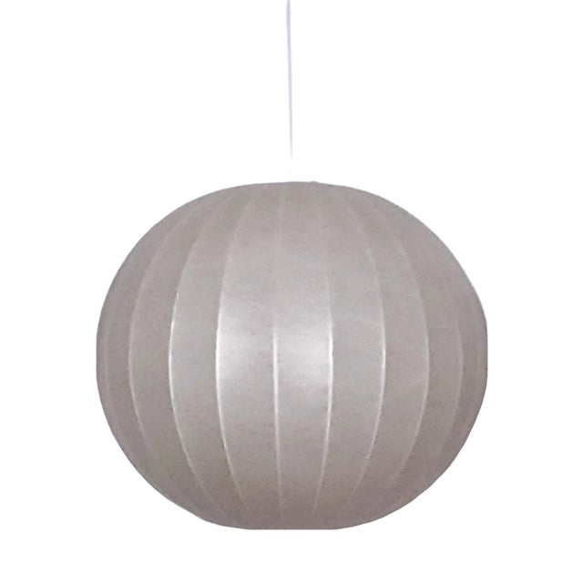 Mid-Century Modern Cocoon Lamp from Goldkant Leuchten, 1970s For Sale