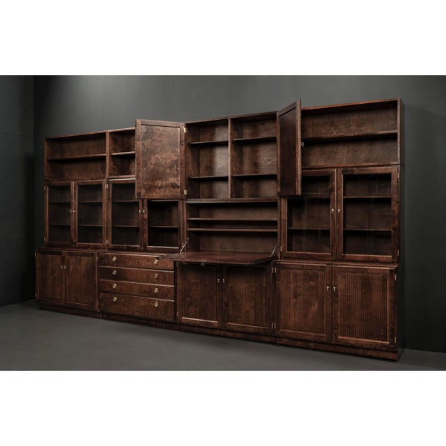Anjala Modular Wall Unit by Olli Borg for Asko Oy, Finland, 1960s, Set of 12 For Sale - Image 12 of 18