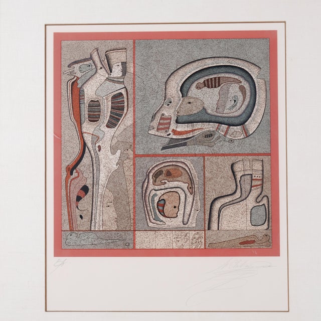 1977 Release Date Very Good + Condition Mihail Chemiakin "Philosophy of the Sea #1" Artist Hand Signed and Numbered...