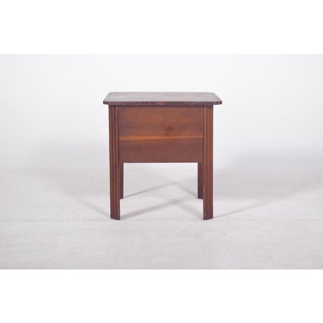 English Sewing Table in Wood, 1890s For Sale - Image 6 of 10