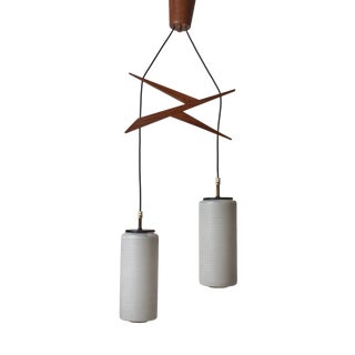 Height-Adjustable Pendant Light, Italy, 1960s For Sale