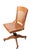 Early 20th Century Antique Oak Swivel Tilt Desk Chair by Sikes C. 1920/40's For Sale - Image 5 of 16