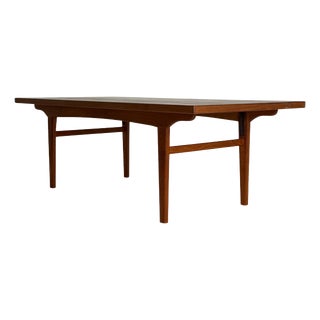Large Dining Table in Teak, 1960s For Sale