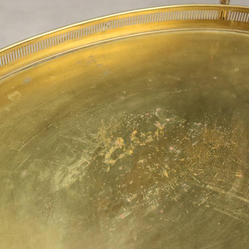 Gold Vintage Brass Trolley, 1960s For Sale - Image 8 of 15