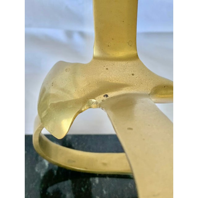 Vintage Brass Seagull Figurine For Sale - Image 9 of 13
