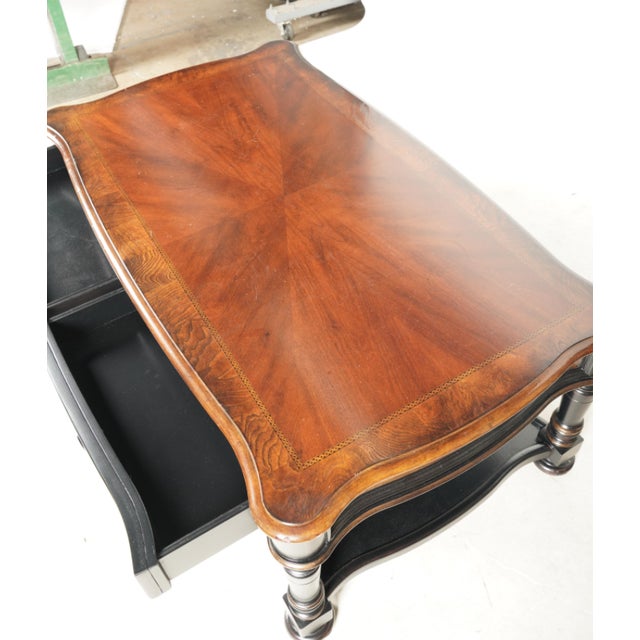 A Hooker Furniture Coffee Table. with manufacturer's label to underside Dimensions: 20 1/2 x 52 x 30 1/4 in. (52.1 x 132.1...