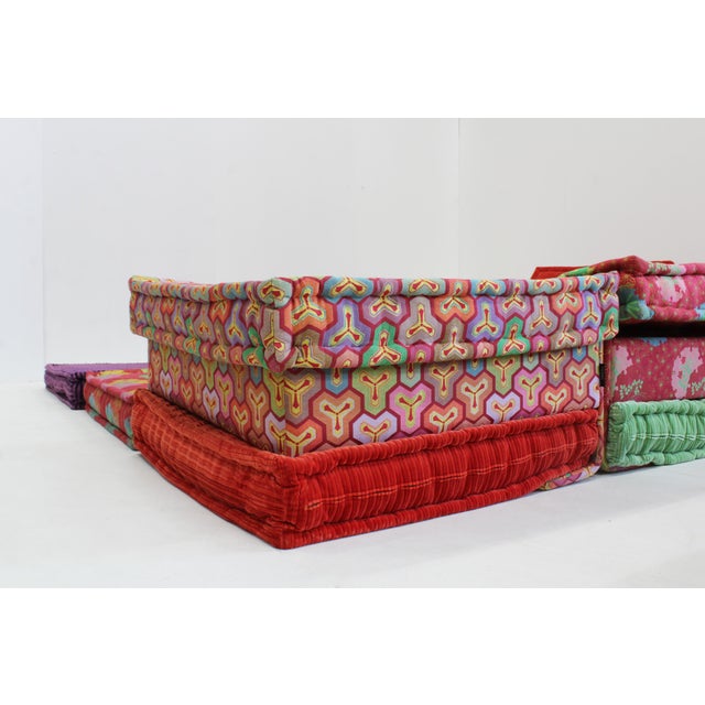 1970s Mah Jong Sofa by Hans Hopfer for Roche Bobois, 1970s, Set of 12 For Sale - Image 5 of 13