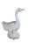 Heavy antique carved marble goose garden sculpture. Made in Italy circa 1930s. Dimensions: 24.5"h x 16.5" x 9"