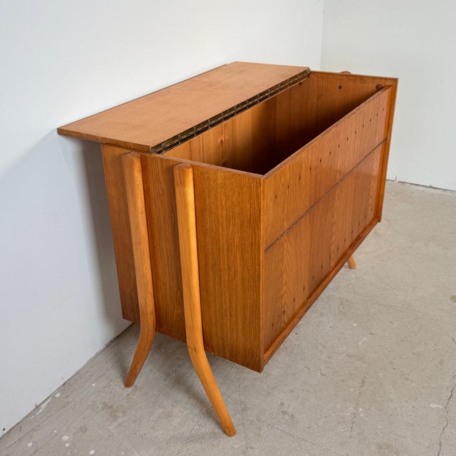 Brown Vintage Monti300 Blanket or Toy Chest by František Jirák for Tatra, 1960s For Sale - Image 8 of 16