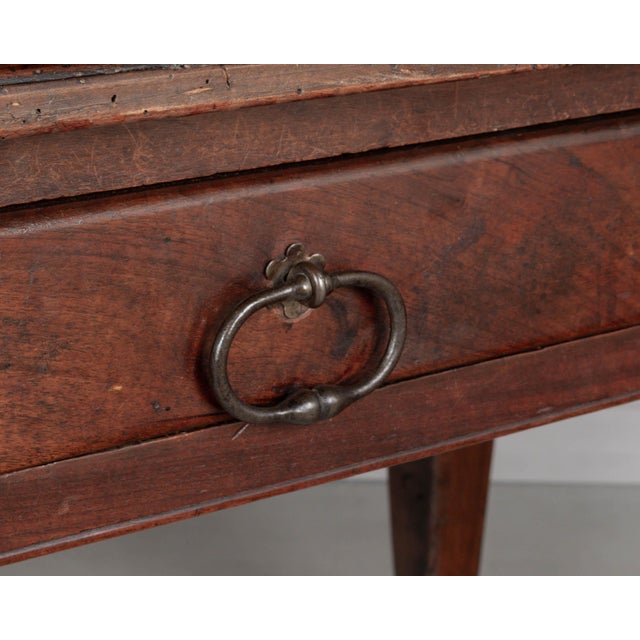 19th Century Italian Portefeuille Walnut Dining Table For Sale - Image 14 of 17